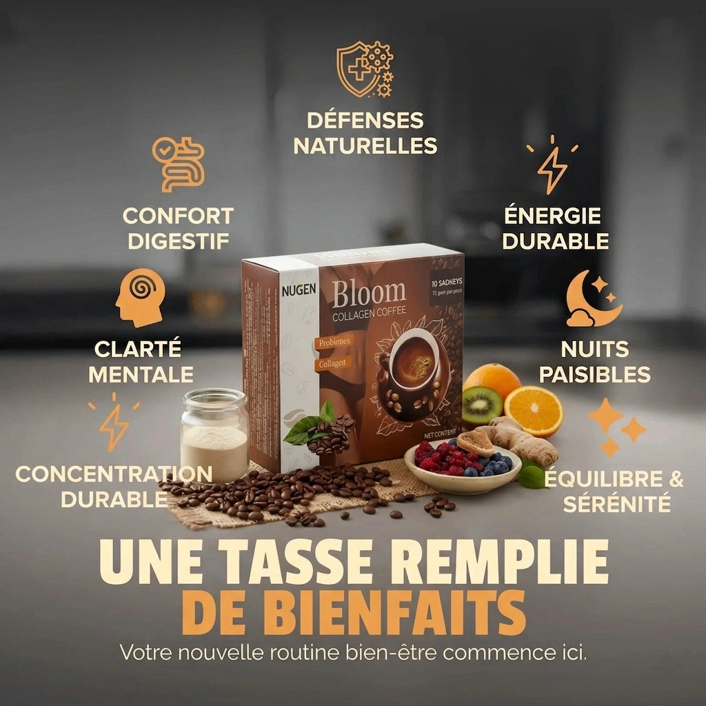 Perdez du poids et retrouvez une peau éclatante en 30 jours - Café Bloom VivaLok™