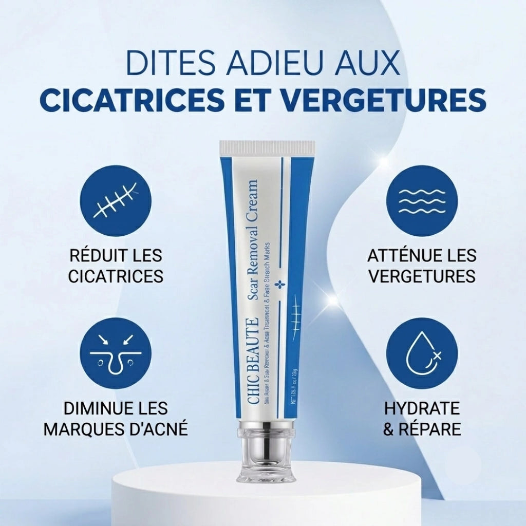 Crème réparatrice anti-cicatrices et vergetures - VivaLok™