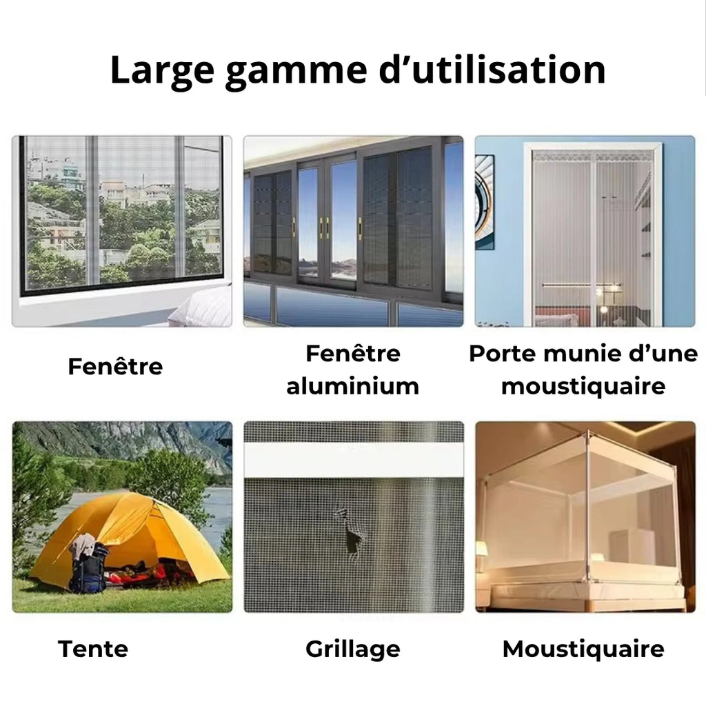 Ruban adhésif de réparation de moustiquaire VivaLok™