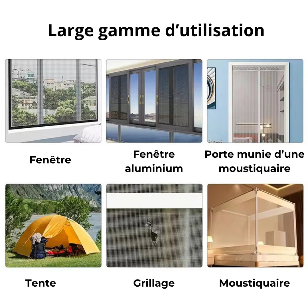 Ruban adhésif de réparation de moustiquaire VivaLok™